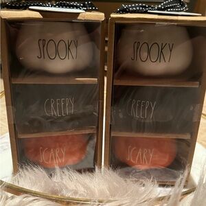 Rae Dunn pumpkin ramekin sets